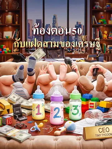 ท้องตอน50 กับแฝดสามของเศรษฐี