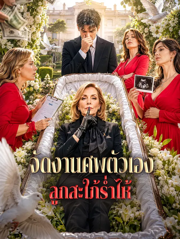 จัดงานศพตัวเอง ลูกสะใภ้ร่ำไห้