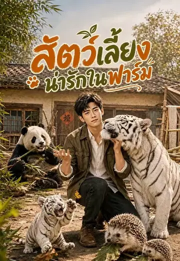 สัตว์เลี้ยงน่ารักในฟาร์ม