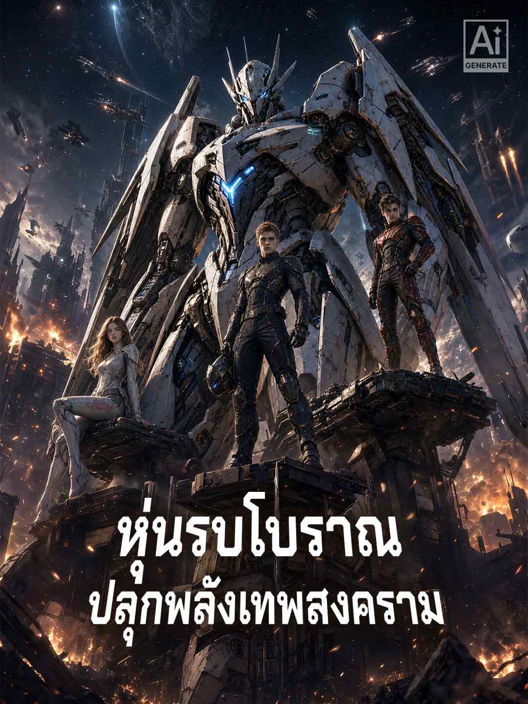 หุ่นรบโบราณ ปลุกพลังเทพสงคราม